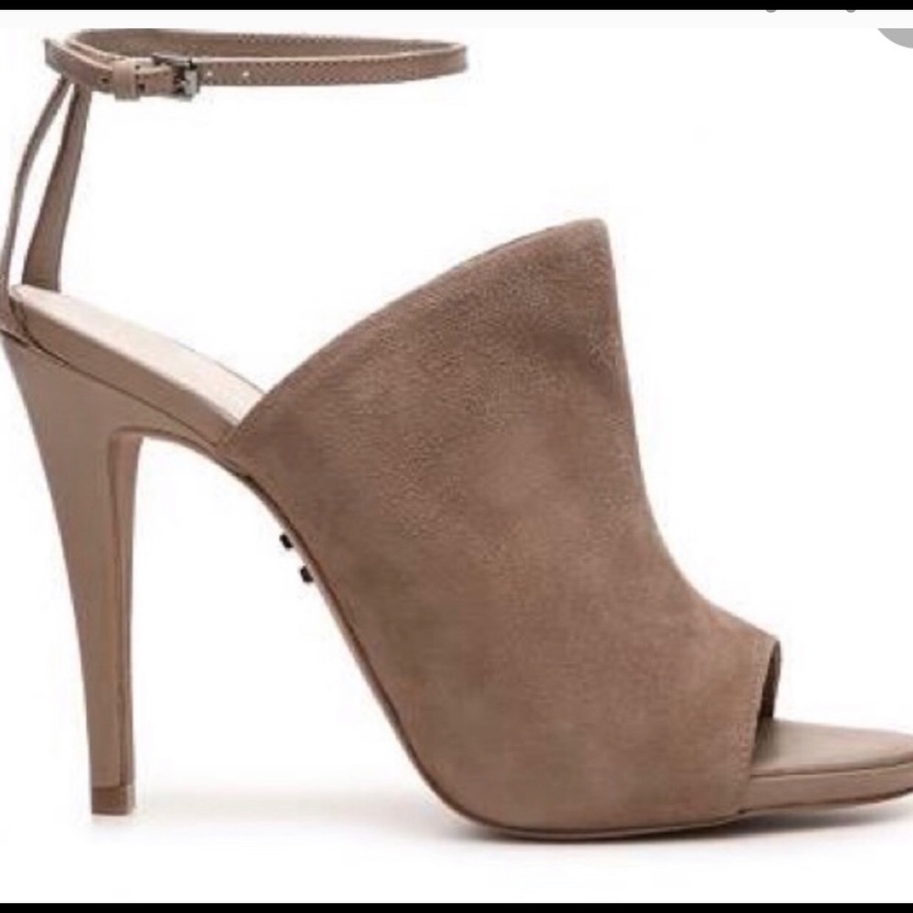 Herve Leger Suede Heels
